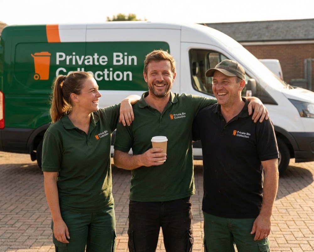 Local private bin collection team serving Littlehampton, West Sussex